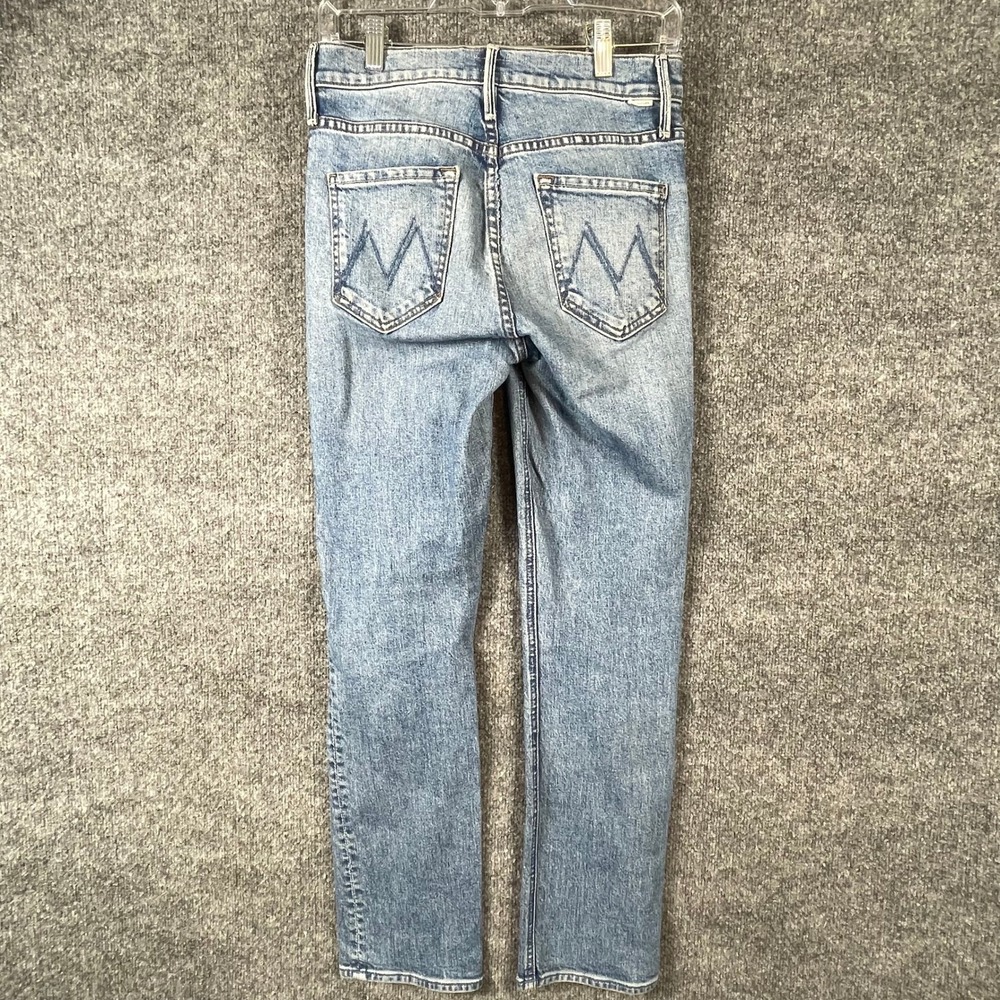 MOTHER Women's Straight Leg Jeans in Light Blue Wash